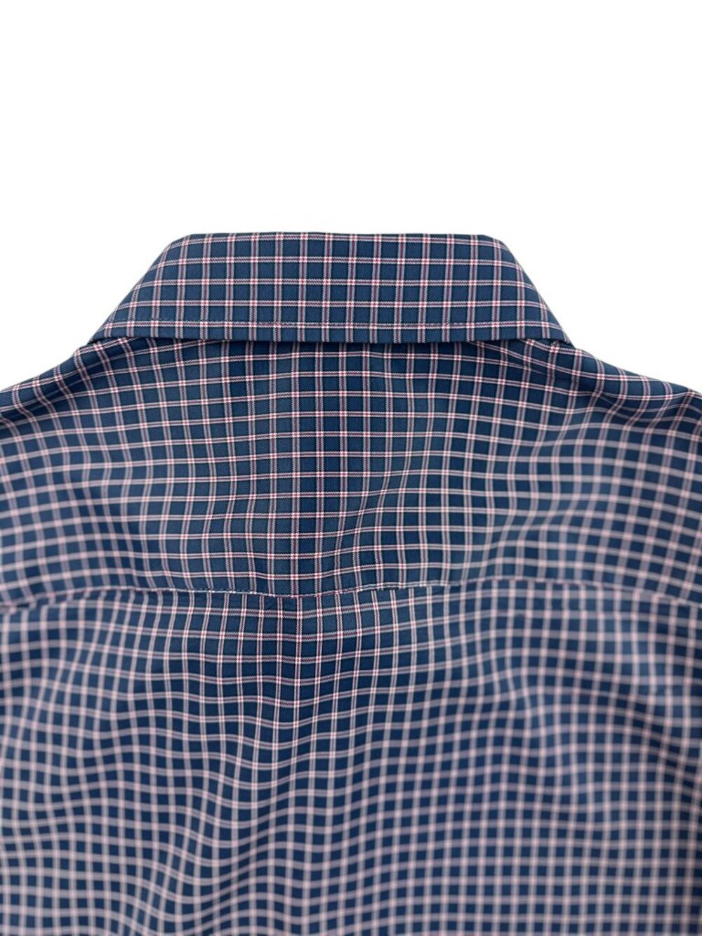 UNTUCKit XL Blue Salice Relaxed Fit Long Sleeve Button Down Tattersall Shirt - Picture 7 of 16